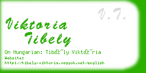 viktoria tibely business card